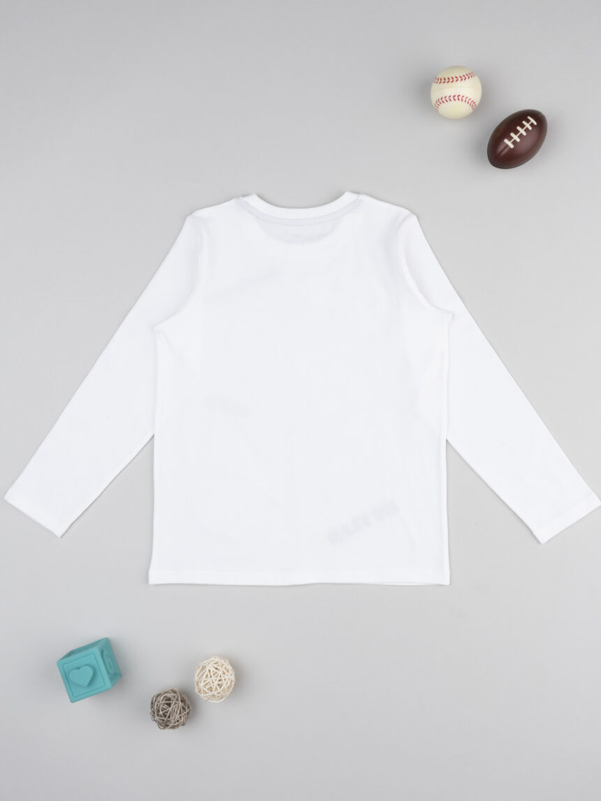 παιδική μπλούζα λευκή spiderman για αγόρι - Prénatal