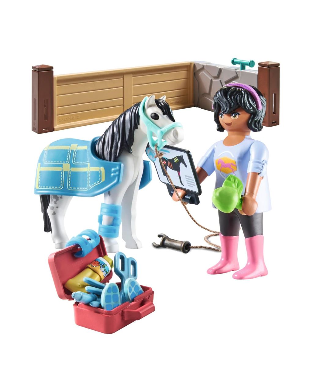 Playmobil horses of waterfall ιππίατρος και άλογο 71497 - Playmobil
