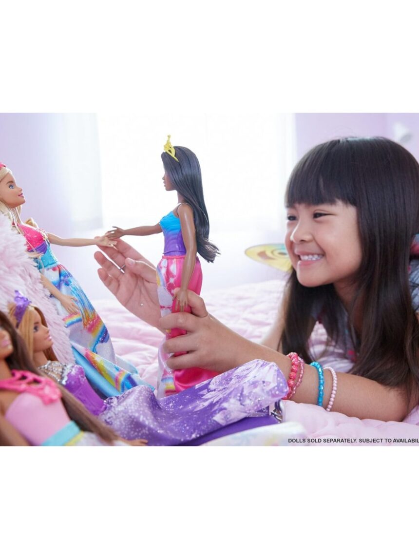 Mattel barbie dreamtopia rainbow πριγκίπισσα κούκλα fjc94 (4 σχέδια) - BARBIE