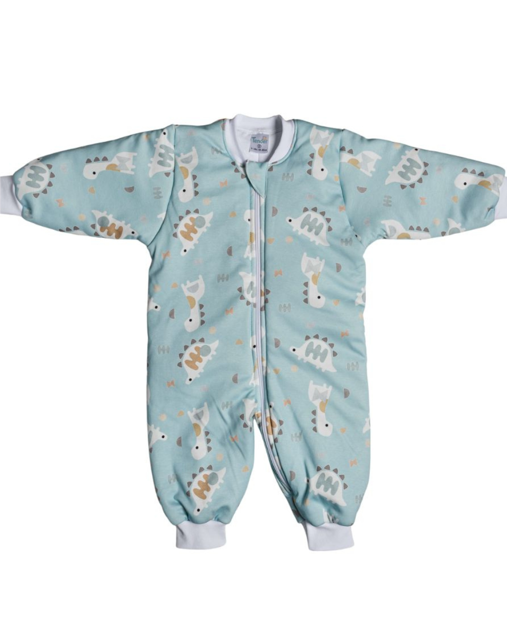 Tender υπνόσακος χειμερινός classic 2.5 tog dino world σιέλ 27051