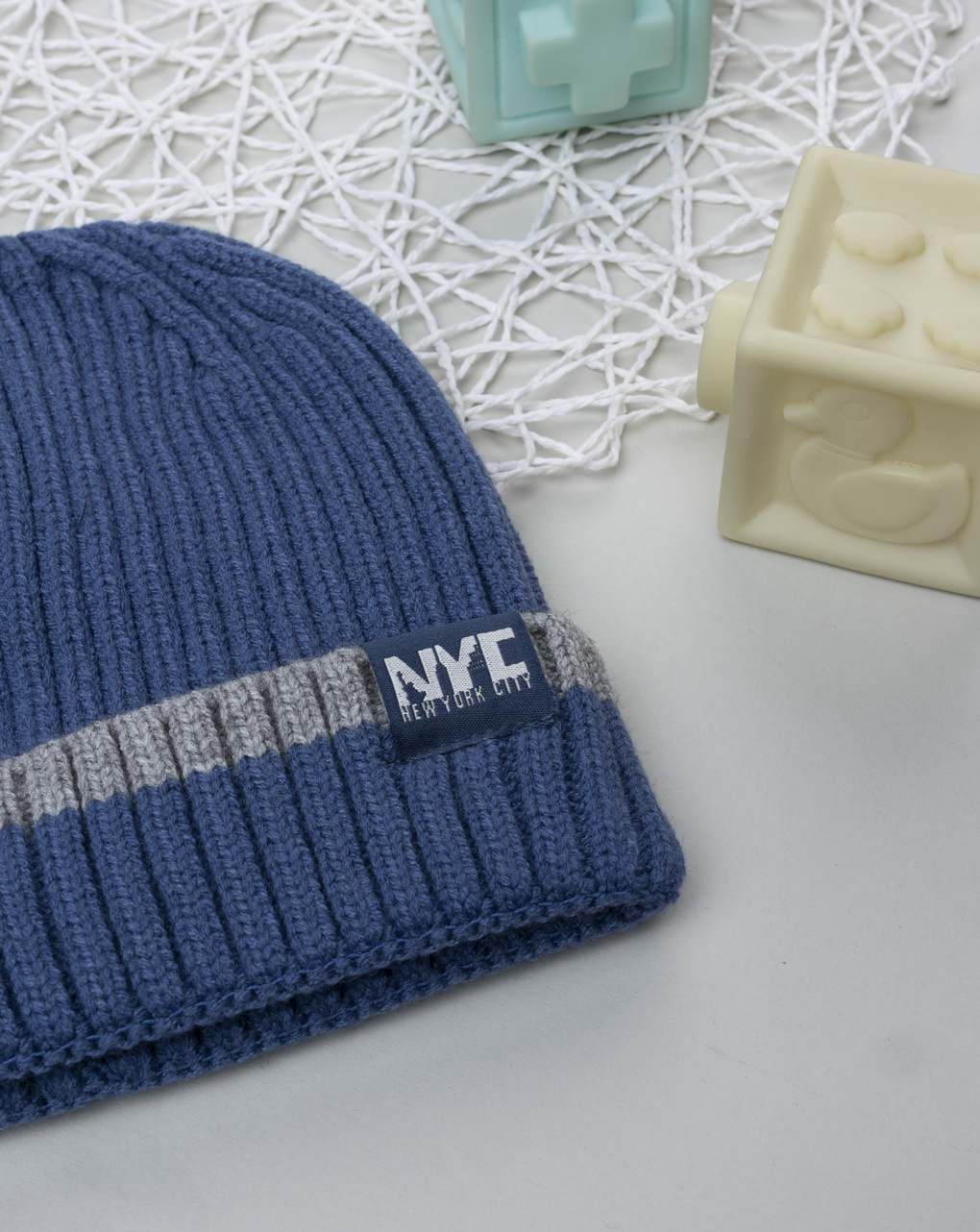 παιδικό σκουφάκι μπλε nyc για αγόρι - Prénatal