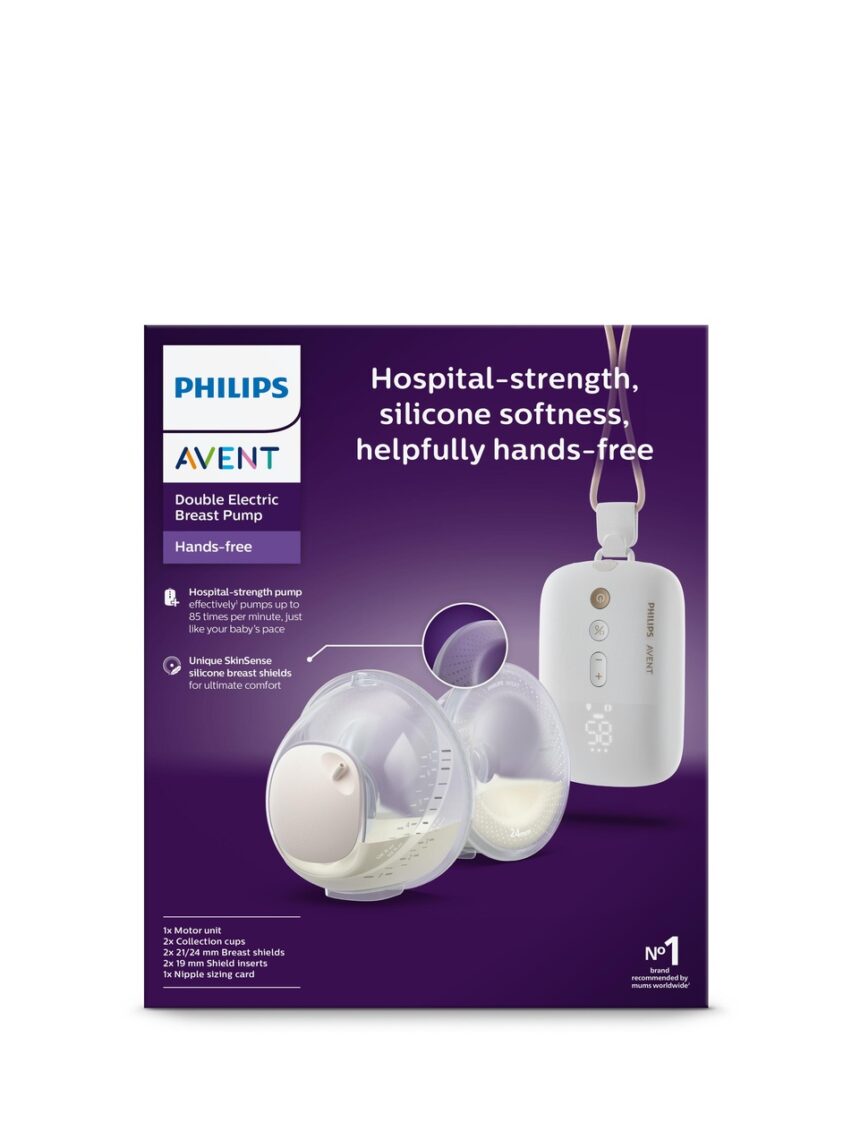 Philips avent hands-free διπλό ηλεκτρικό θήλαστρο scf532/11 - Philips Avent