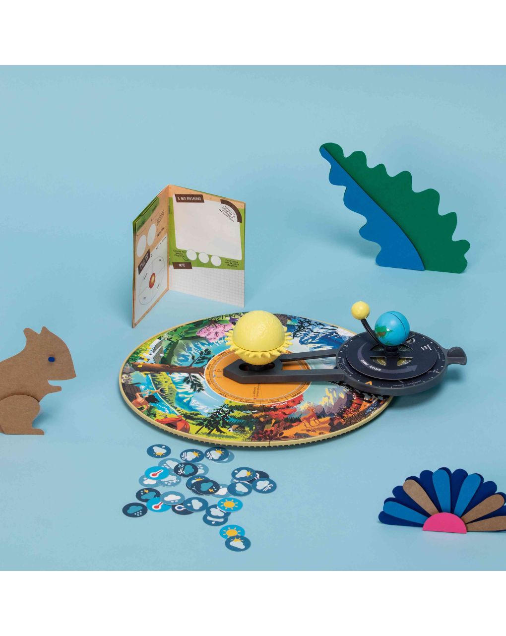 As clementoni μαθαίνω & δημιουργώ - πλανήτης γη από ανακυκλωμένα υλικά 1026-63299 - Clementoni