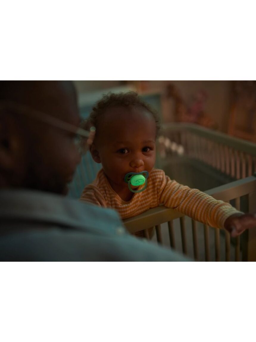 Philips avent ultra air night πιπίλες σιλικόνης 2τμχ 18m+ scf376/23 - Philips Avent