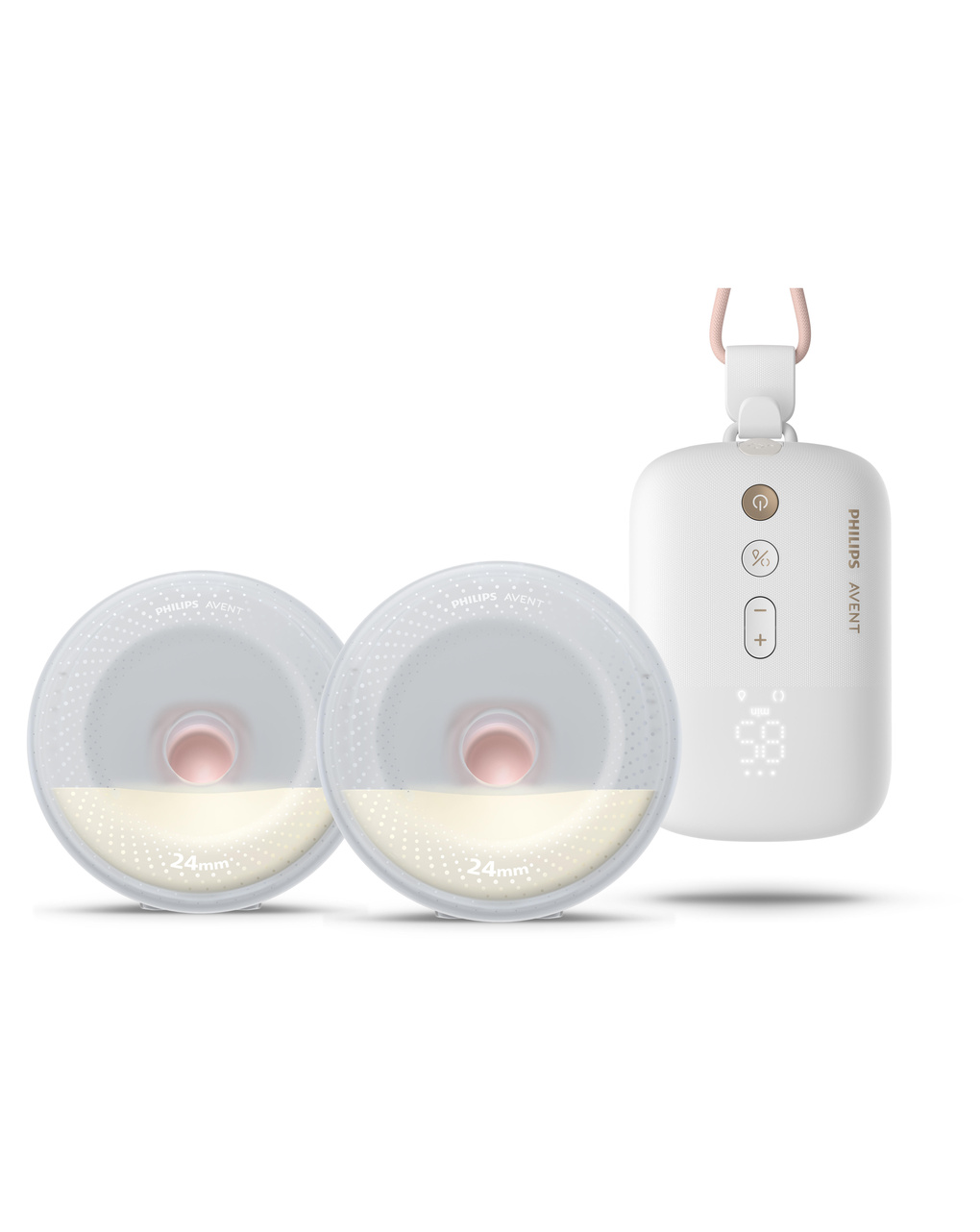 Philips avent hands-free διπλό ηλεκτρικό θήλαστρο scf532/11