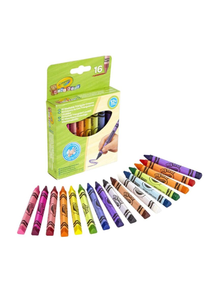 Crayola wash κηρομπογιές 16τμχ - Crayola