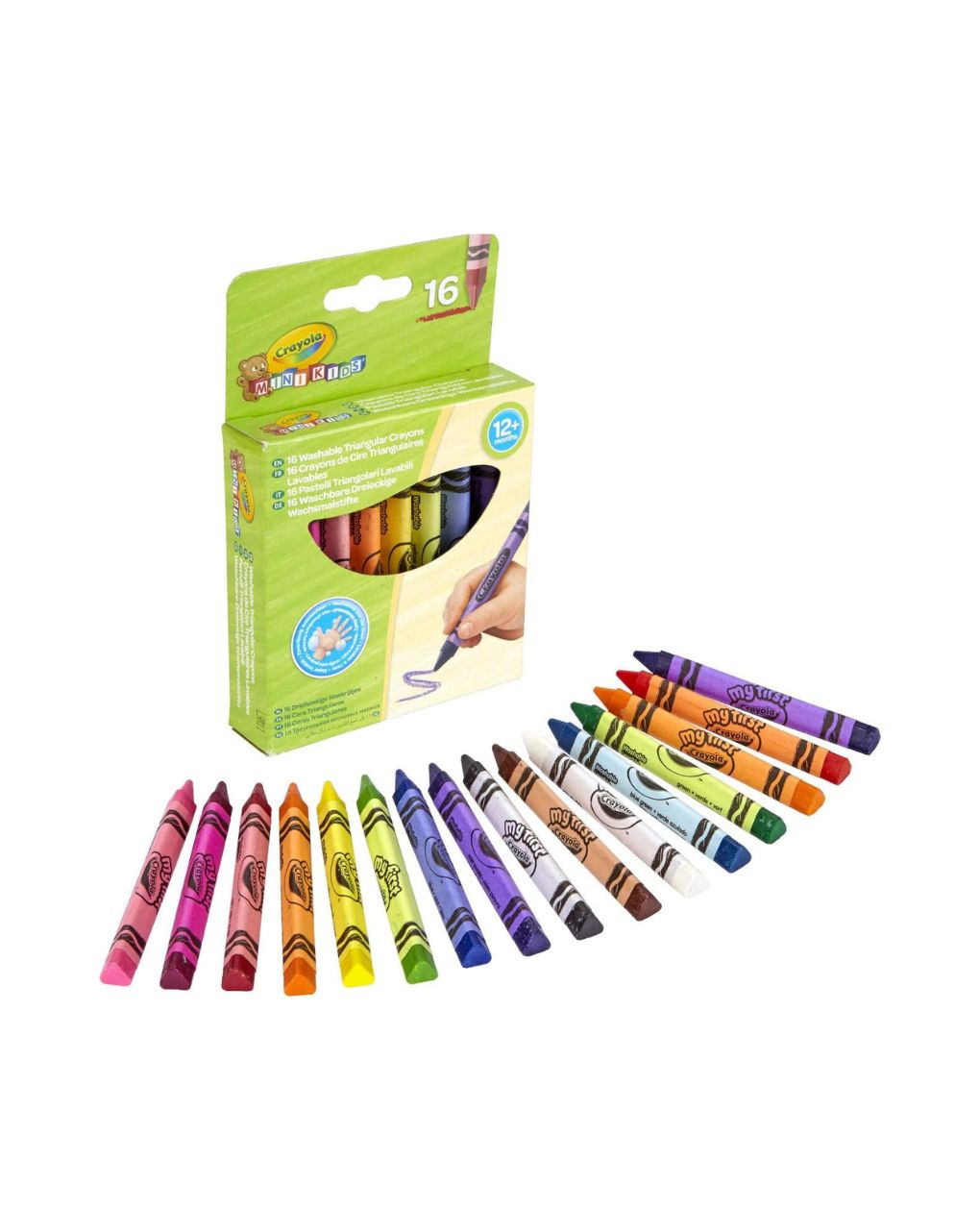 Crayola wash κηρομπογιές 16τμχ - Crayola