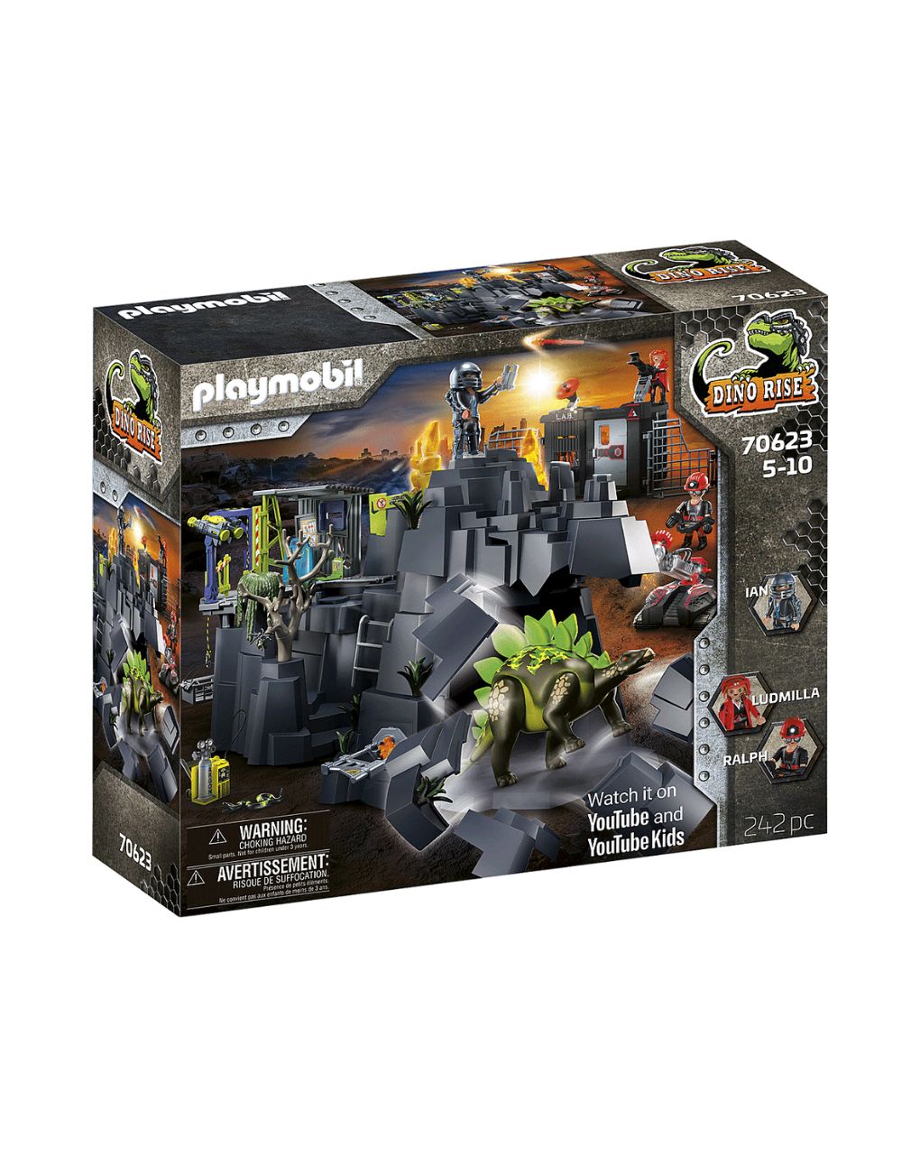 Playmobil dino rise dino rock 70623