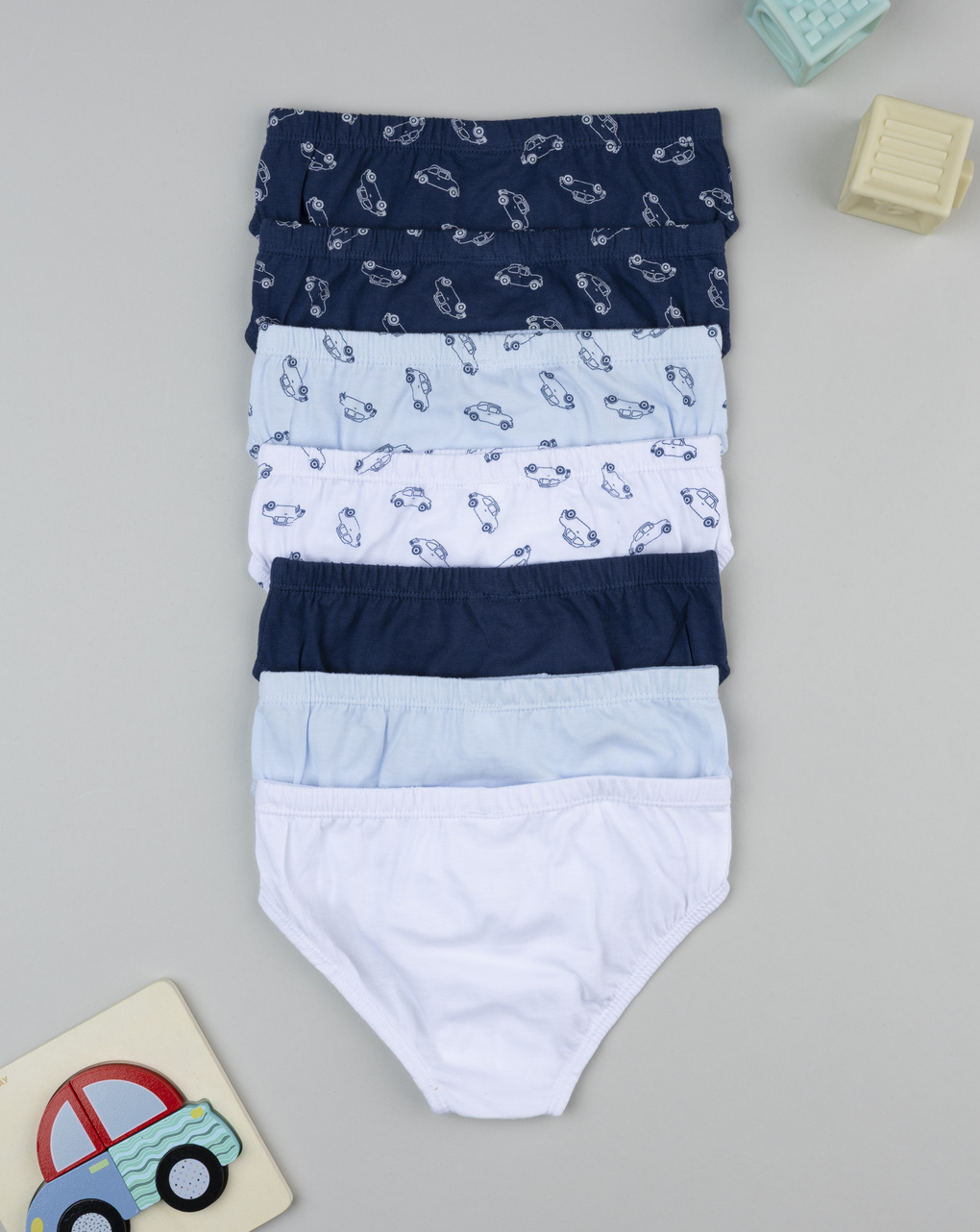 παιδικά σλιπ πακέτο x5 ready to go για αγόρι - Prénatal