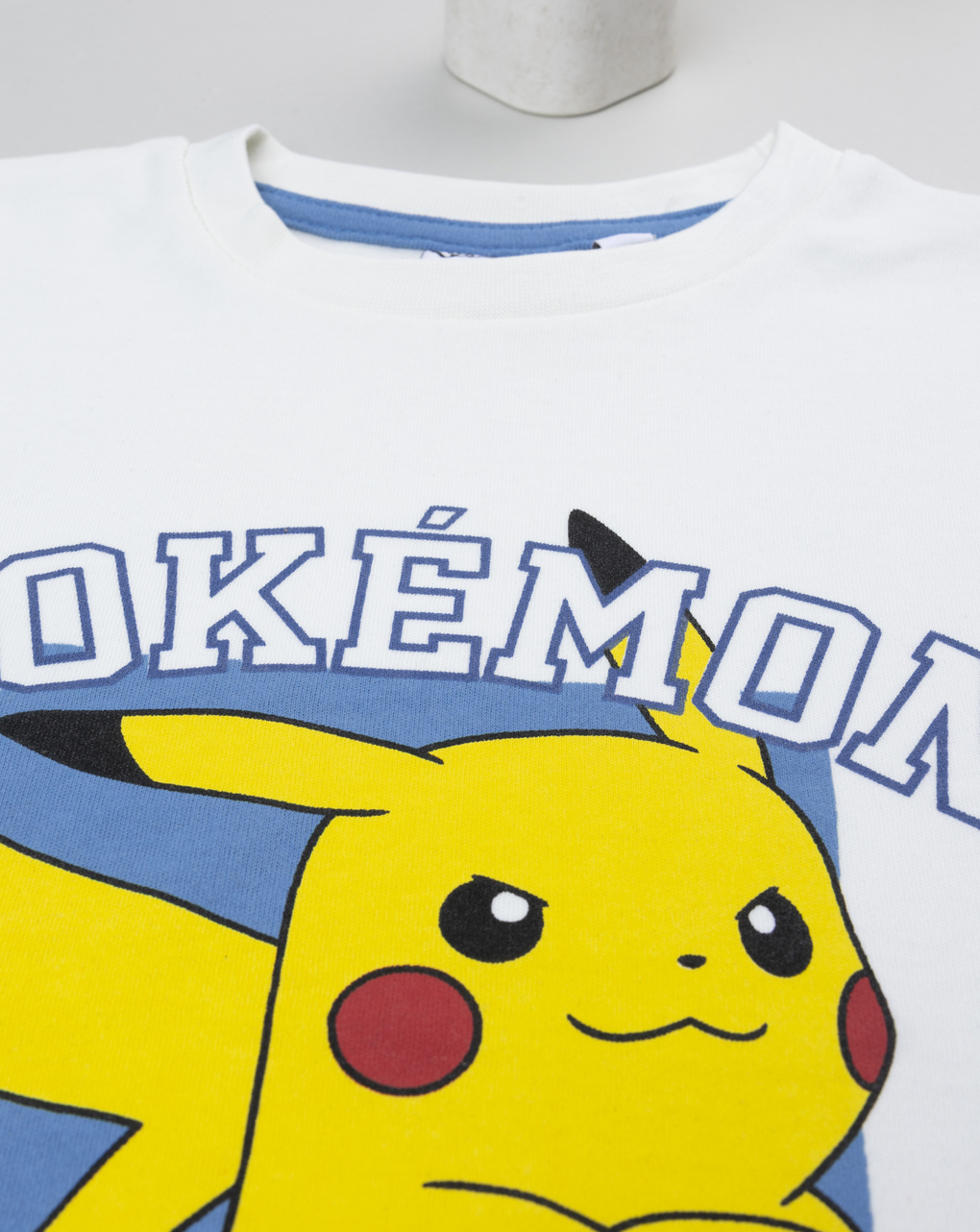 παιδική πιτζάμα λευκή/μπλε pokémon για αγόρι - Prénatal