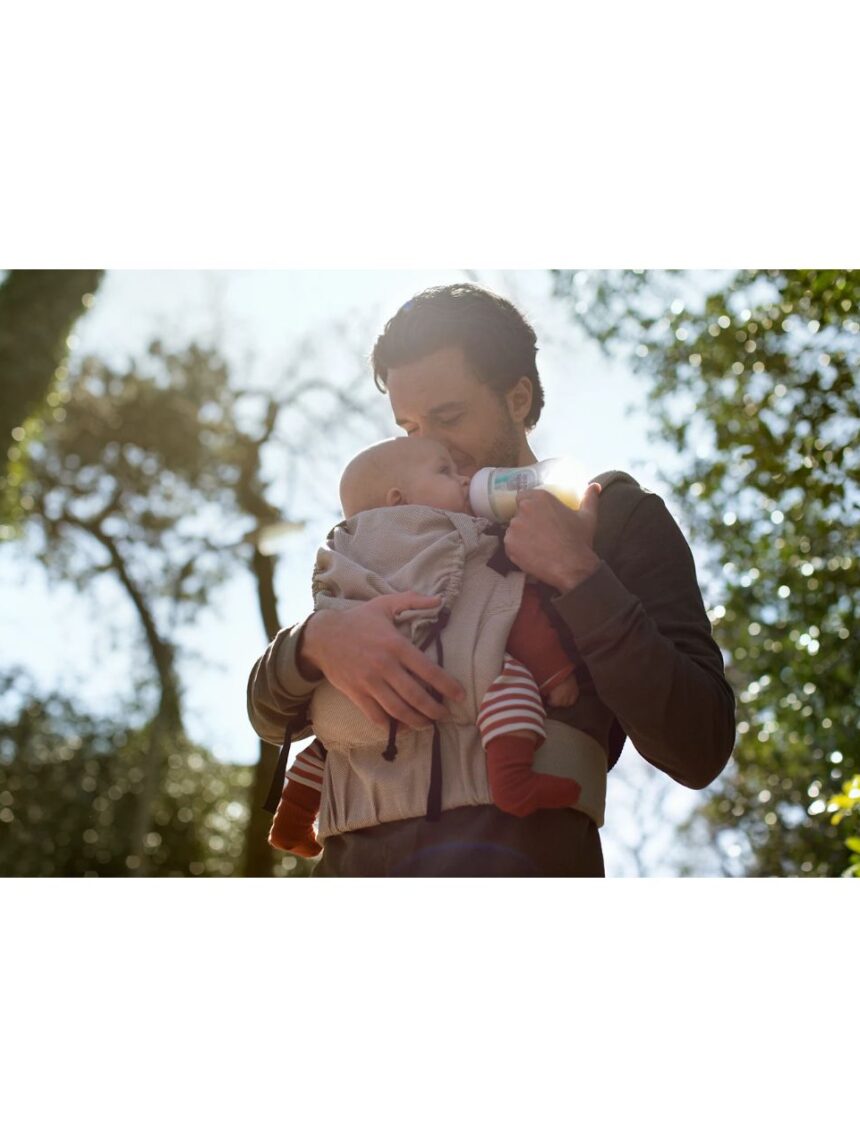 Philips avent πλαστικό μπιμπερό natural response με airfree valve 260ml 3-6m scy673/01 - 