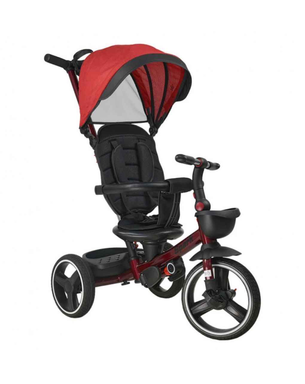 Bebe stars τρίκυκλο ποδηλατάκι 360° spark red 817-180 - Bebe Stars