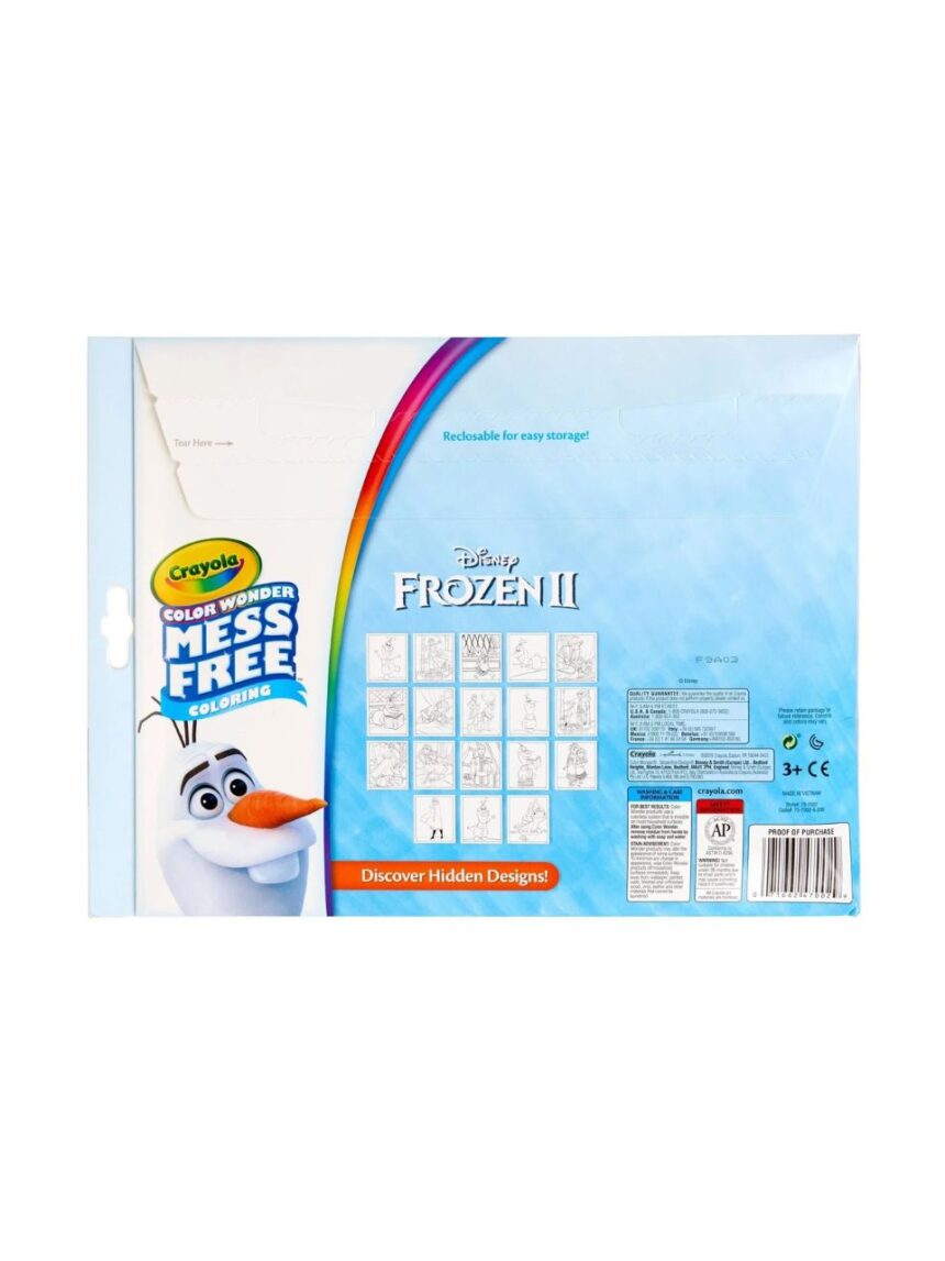 Crayola color wonder σετ ζωγραφικής frozen - Crayola