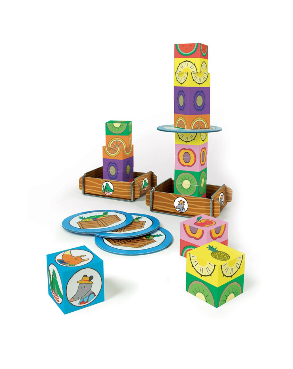 Clementoni εξυπνούλης επιτραπέζιο φρούτα φρρρτ 1024-63270 - Clementoni