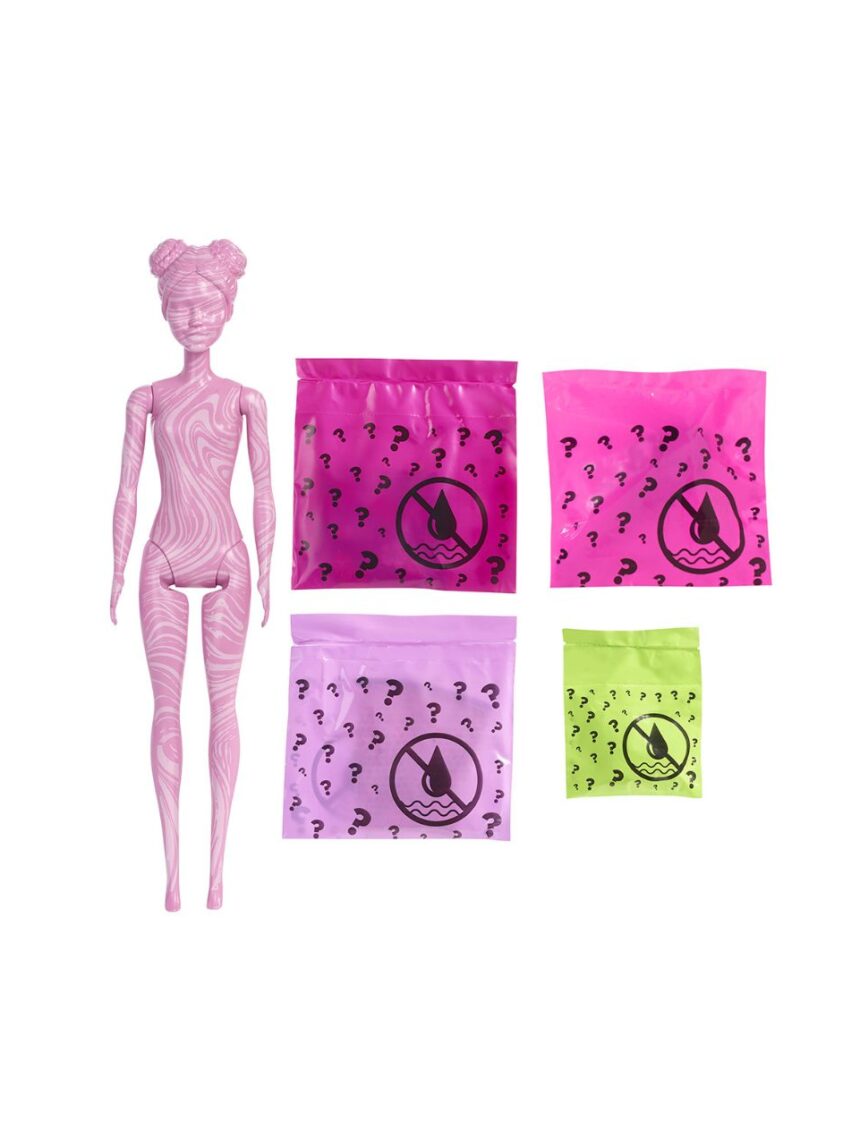 Mattel barbie color reveal summer series gtr95 (5 σχέδια) - BARBIE