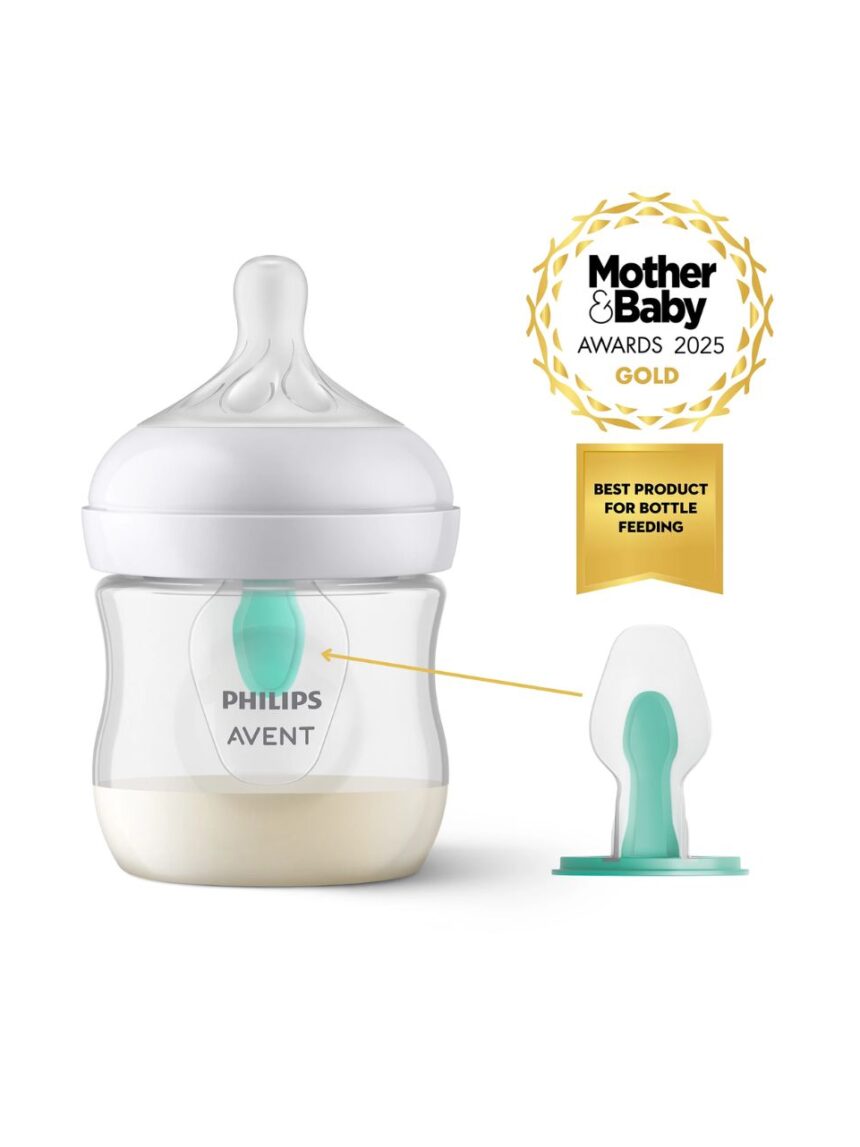 Philips avent πλαστικό μπιμπερό natural response με airfree vent 125ml 0m+ scy670/01 - Philips Avent
