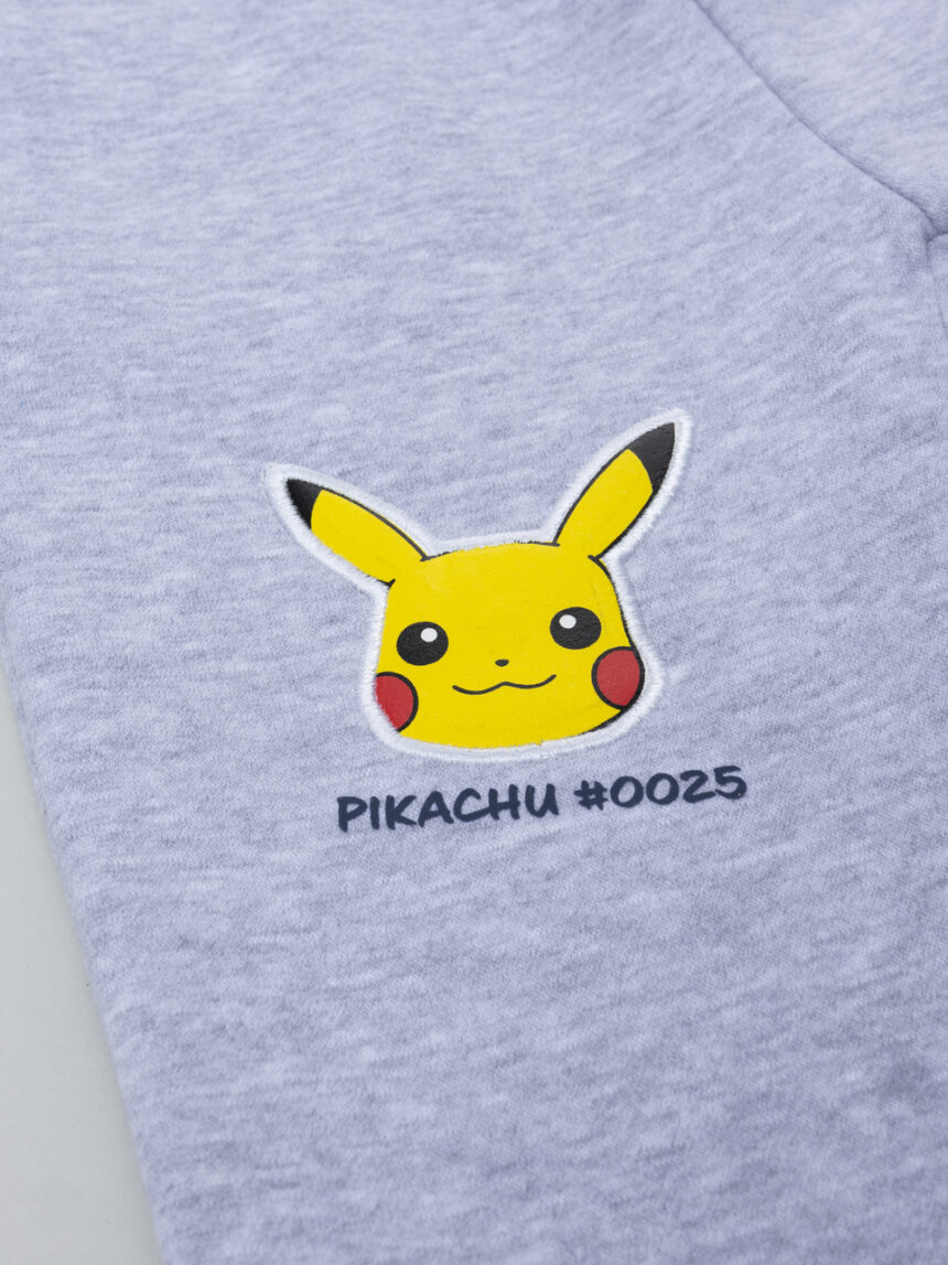 παιδικό παντελόνι φόρμας γκρι pokémon για αγόρι - Prénatal