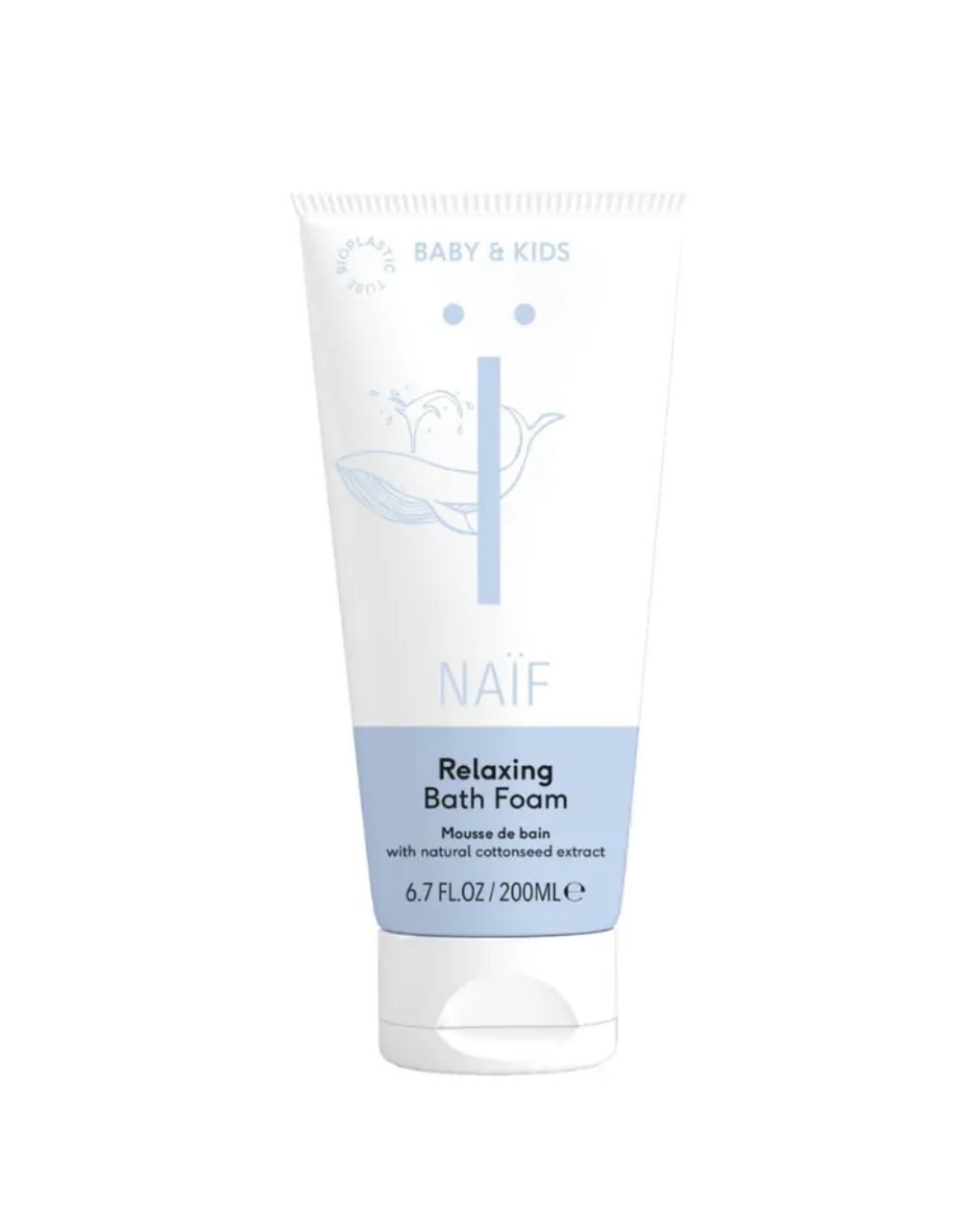 Naif χαλαρωτικό βρεφικό αφρόλουτρο για βρέφη και παιδιά 200ml naif-p054 - NAIF