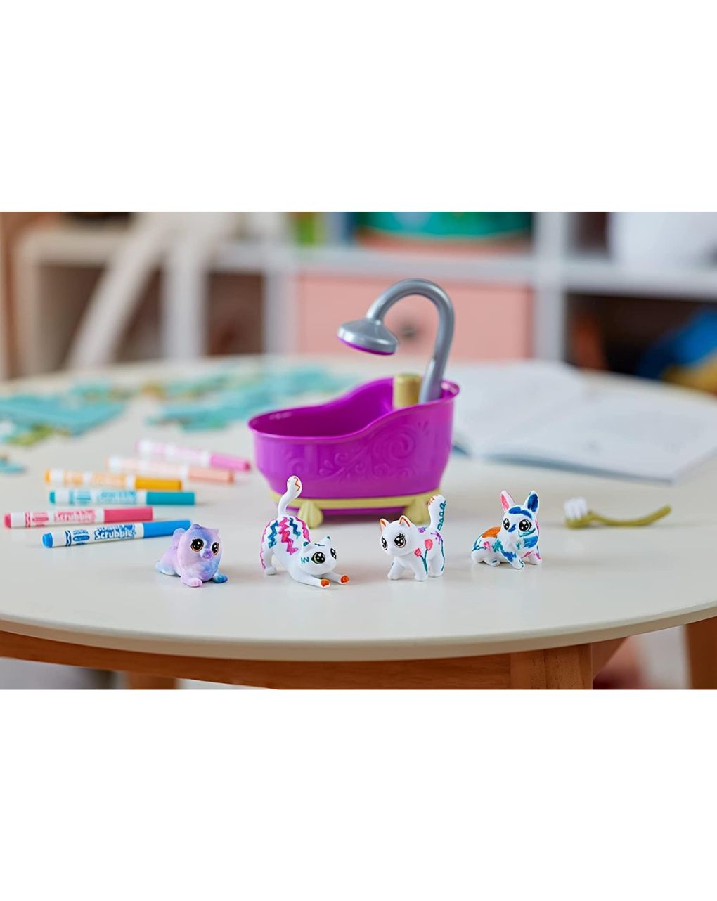 Crayola washimals σετ ζωγραφικής & δραστηριοτήτων, πλενόμενο και επαναχρησιμοποιούμενο - Crayola