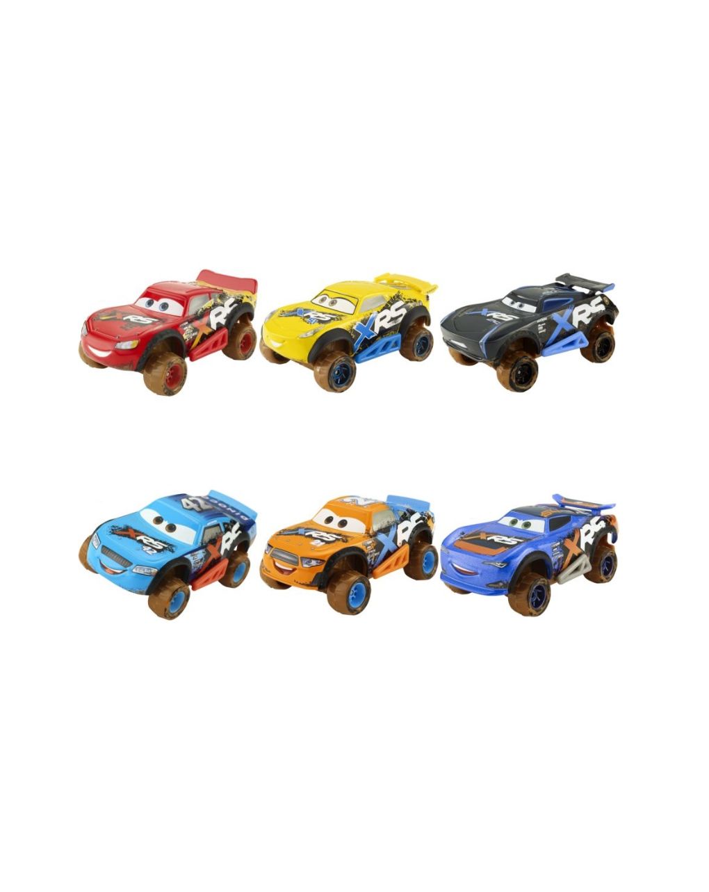 Mattel cars αυτοκινητάκια xrs mud racing cal weathers gbj35 (διάφορα σχέδια) - Mattel