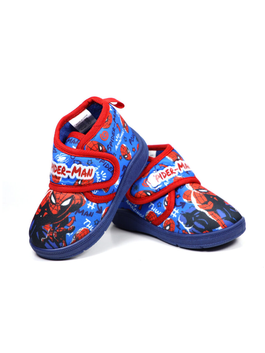 παντοφλάκια κλειστά μπλε με τον spiderman για αγόρι - Silverlit
