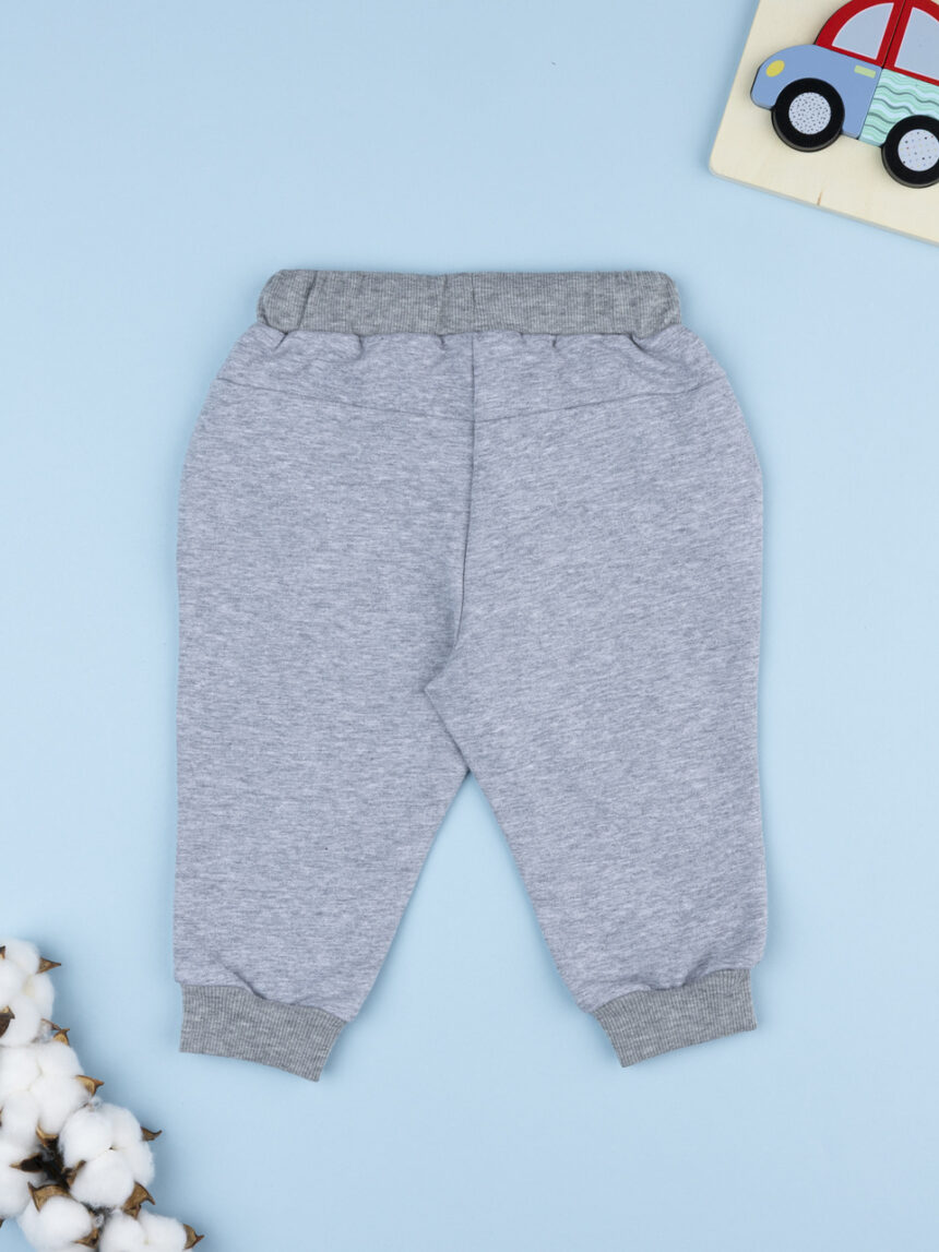 βρεφικό παντελόνι φόρμας γκρι mickey για αγόρι - Prénatal