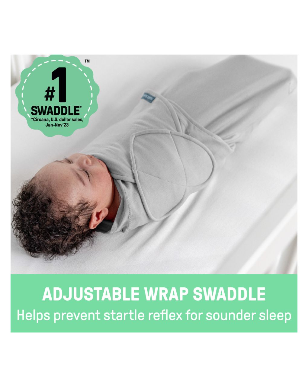 Swaddleme™ by ingenuity™ πάνα αγκαλιάς monogram collection™ sunset space 1.0 tog 0-3m 17381 - Swaddleme