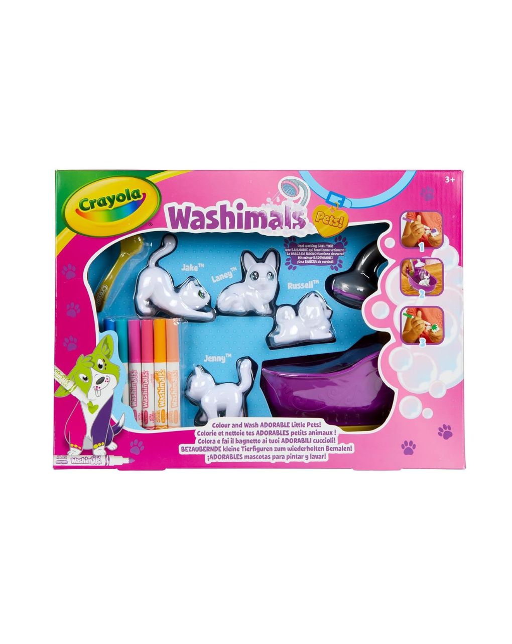 Crayola washimals σετ ζωγραφικής & δραστηριοτήτων, πλενόμενο και επαναχρησιμοποιούμενο - Crayola