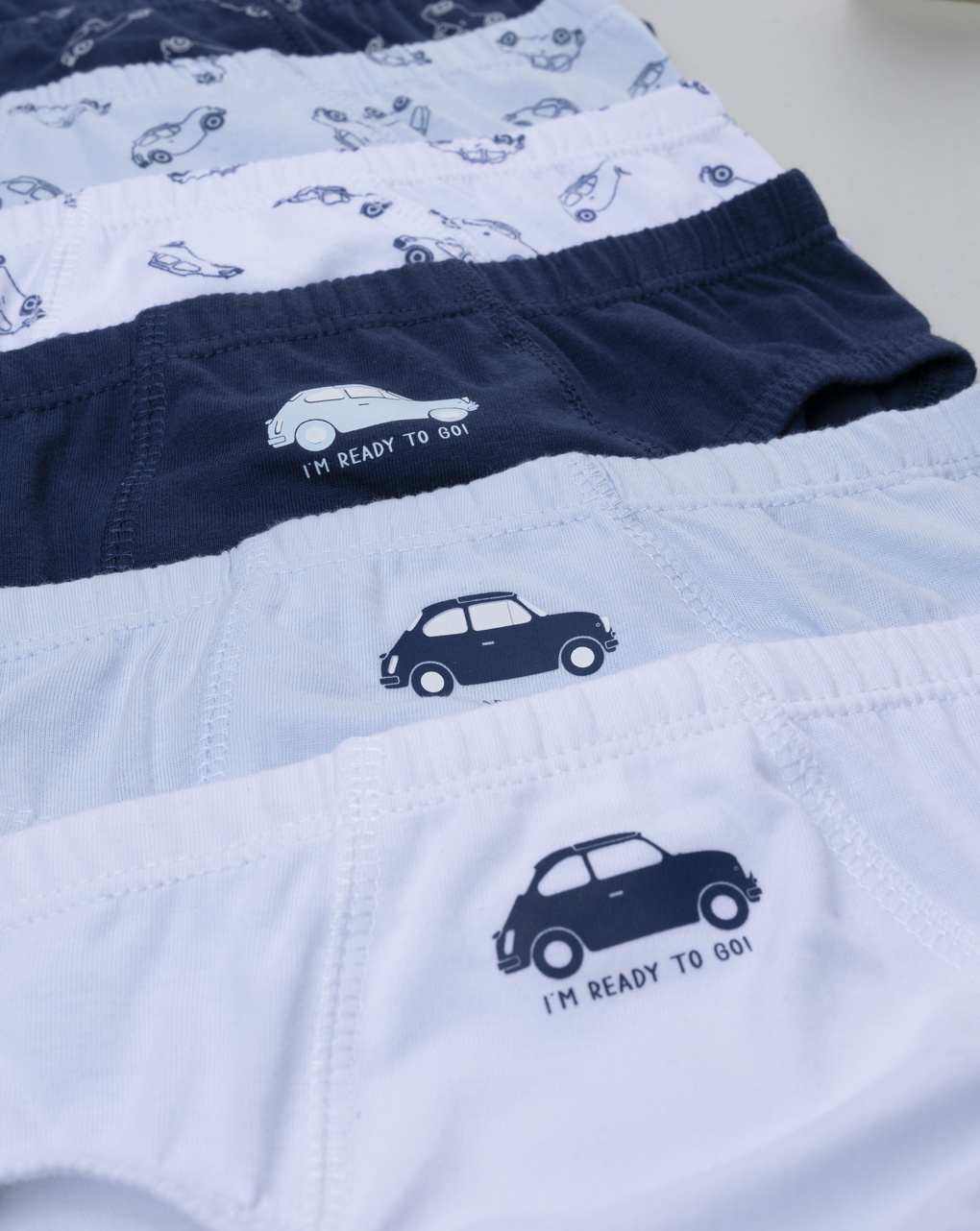 παιδικά σλιπ πακέτο x5 ready to go για αγόρι - Prénatal