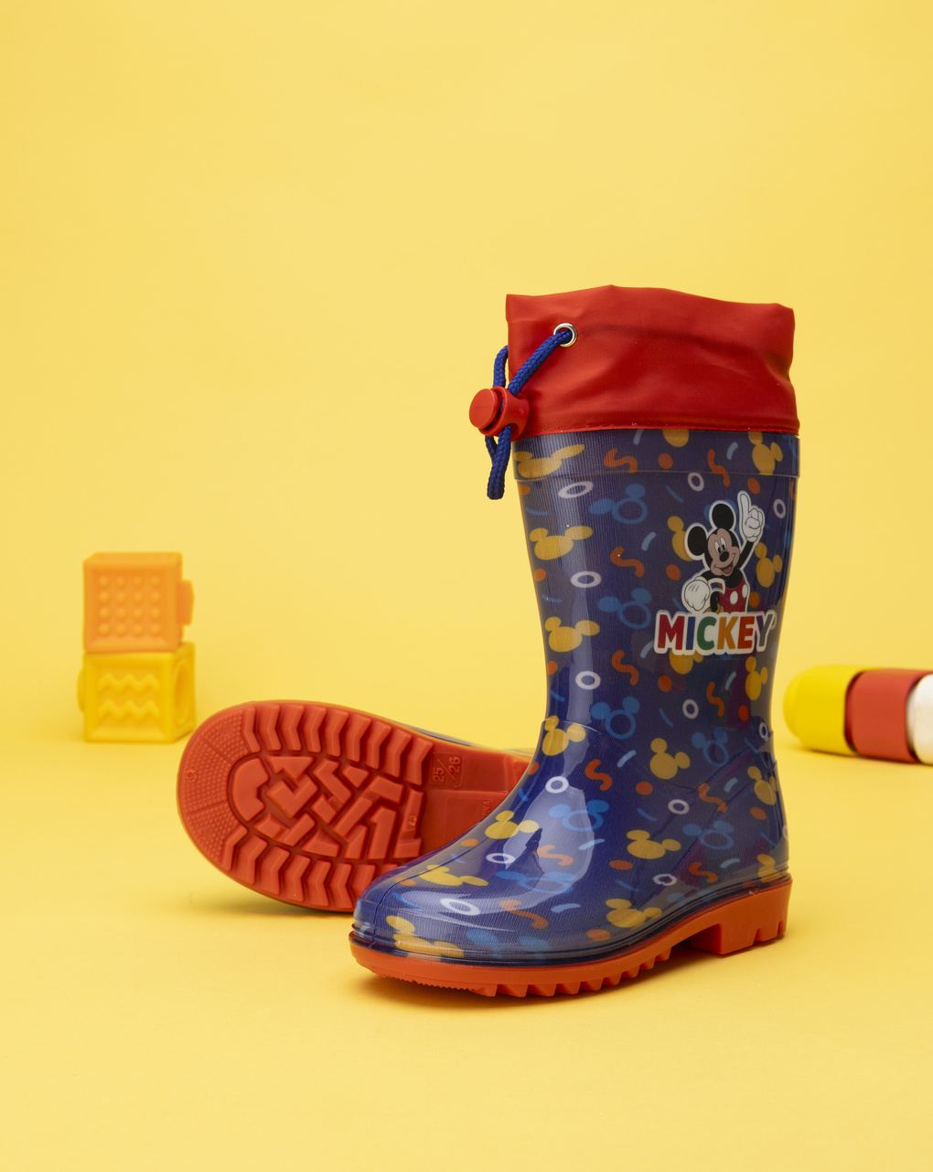 παιδικές γαλότσες μπλε με το mickey για αγόρι - Prénatal