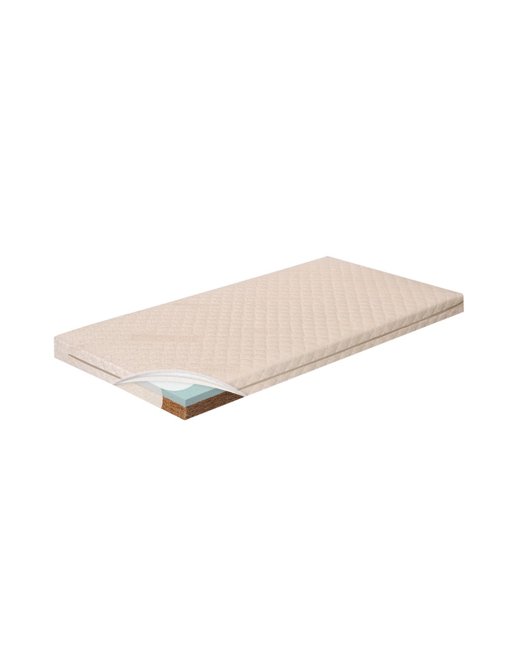 Greco strom βρεφικό στρώμα θησέας με ύφασμα ζακάρ βαμβακερό vre.thi.cot.000