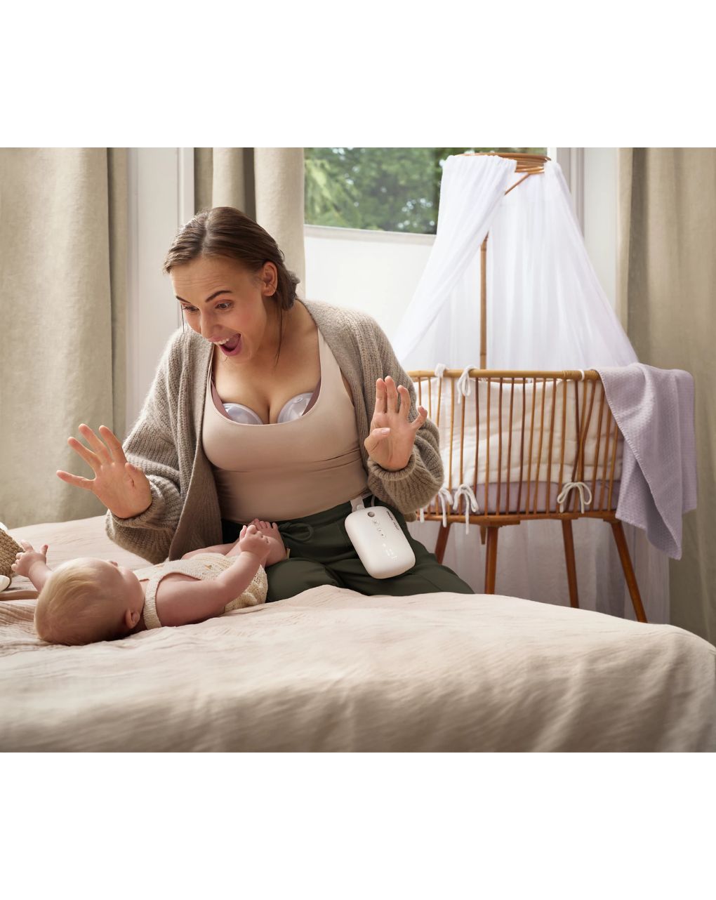 Philips avent hands-free διπλό ηλεκτρικό θήλαστρο scf532/11 - Philips Avent