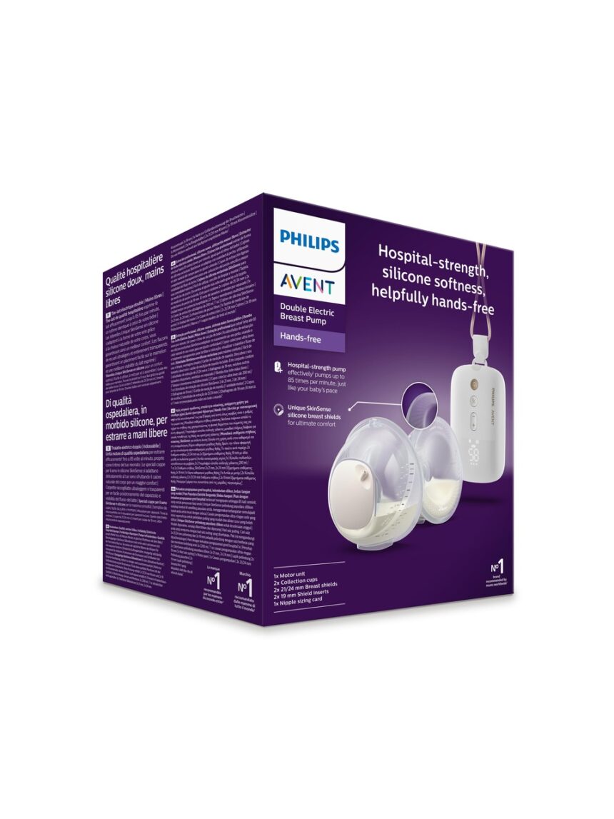 Philips avent hands-free διπλό ηλεκτρικό θήλαστρο scf532/11 - Philips Avent