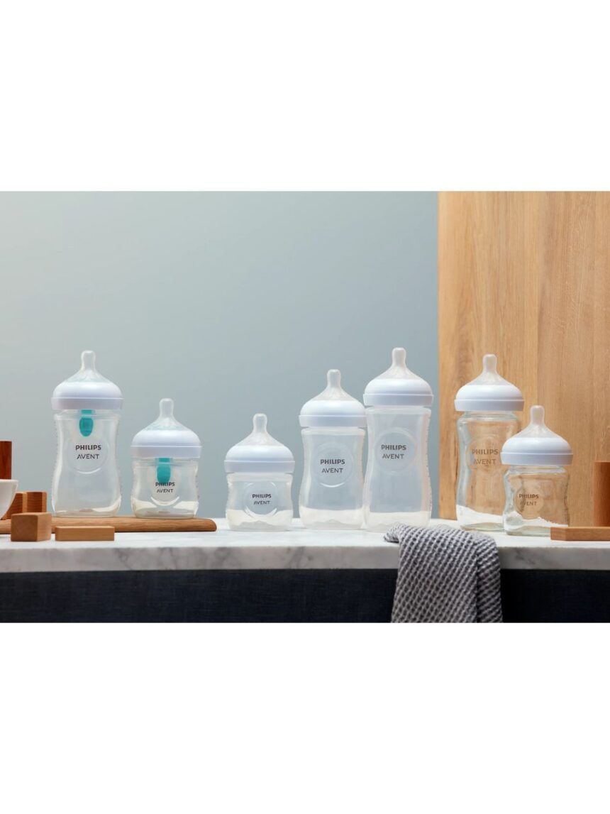 Philips avent πλαστικό μπιμπερό natural response με airfree vent 125ml 0m+ scy670/01 - Philips Avent
