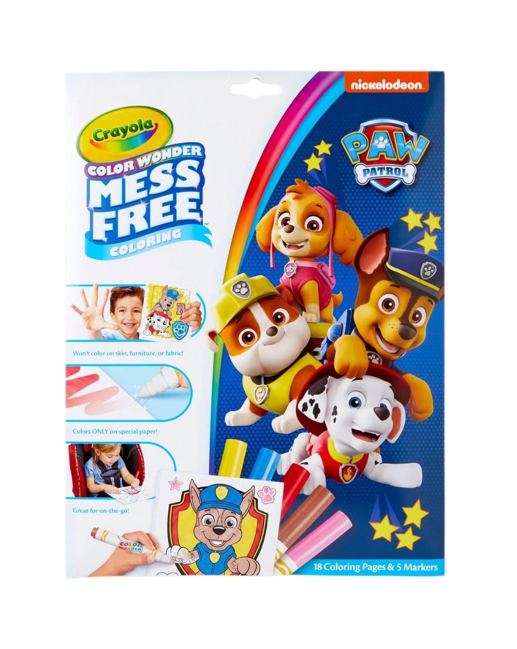 Crayola color wonder σετ ζωγραφικής paw patrol - Crayola