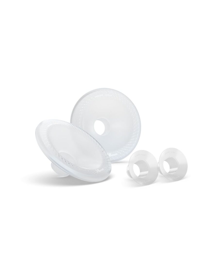 Philips avent σετ χοάνες 2τμχ 28mm και σετ ένθετα 2τμχ 26mm για hands-free scf552/11 - Philips Avent