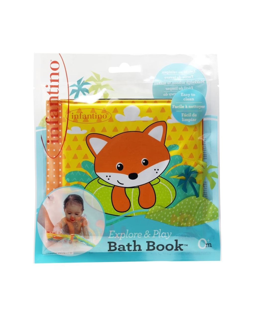 Infantino βρεφικό βιβλίο μπάνιου explore & play b-305085-00 - INFANTINO