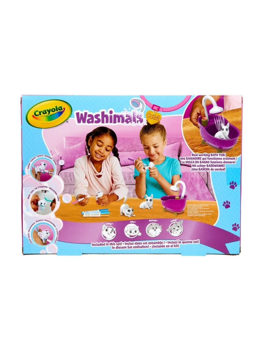 Crayola washimals σετ ζωγραφικής & δραστηριοτήτων, πλενόμενο και επαναχρησιμοποιούμενο - Crayola
