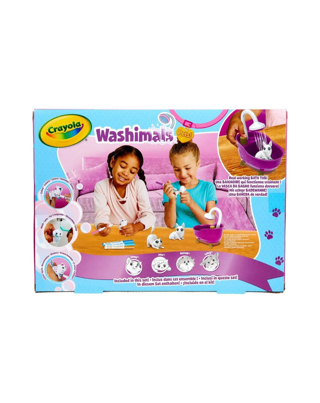 Crayola washimals σετ ζωγραφικής & δραστηριοτήτων, πλενόμενο και επαναχρησιμοποιούμενο - Crayola