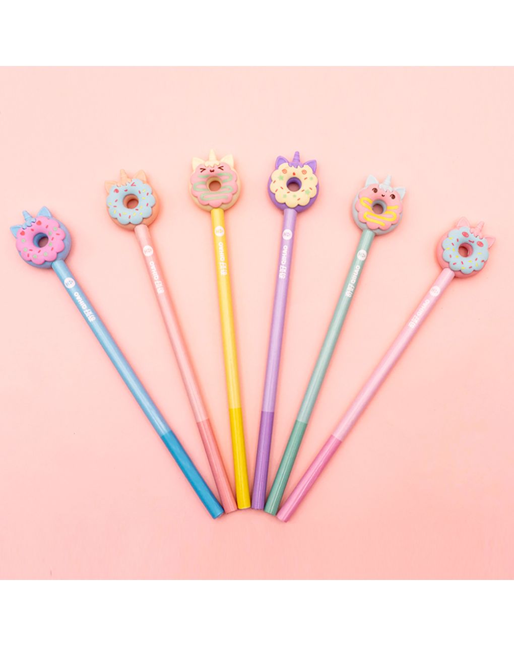 Little tree σετ γόμες 3τμχ fancy eraser set: donuts qh-8429 (2 σχέδια) - LITTLE TREE