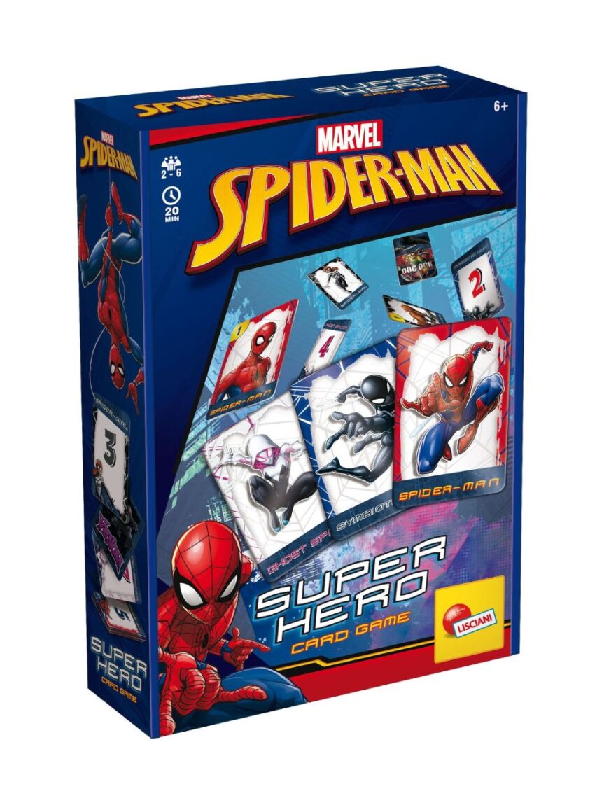 Lisciani επιτραπέζιο παιχνίδι spider-man: super hero - Lisciani