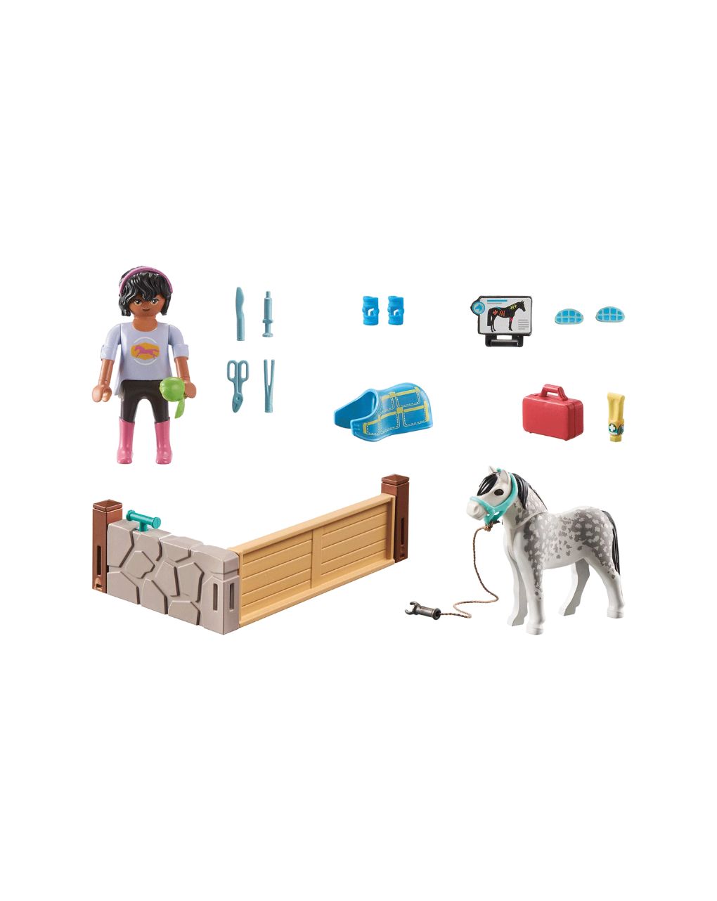 Playmobil horses of waterfall ιππίατρος και άλογο 71497 - Playmobil