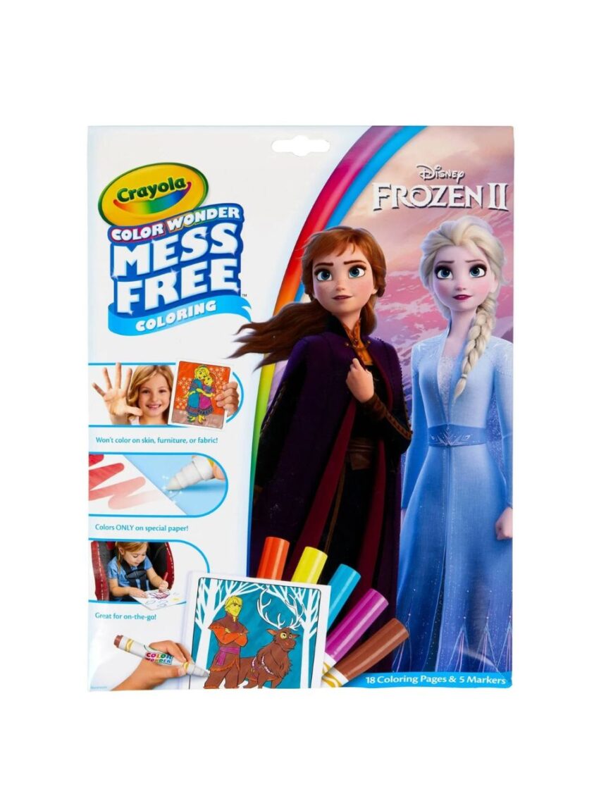 Crayola color wonder σετ ζωγραφικής frozen - Crayola