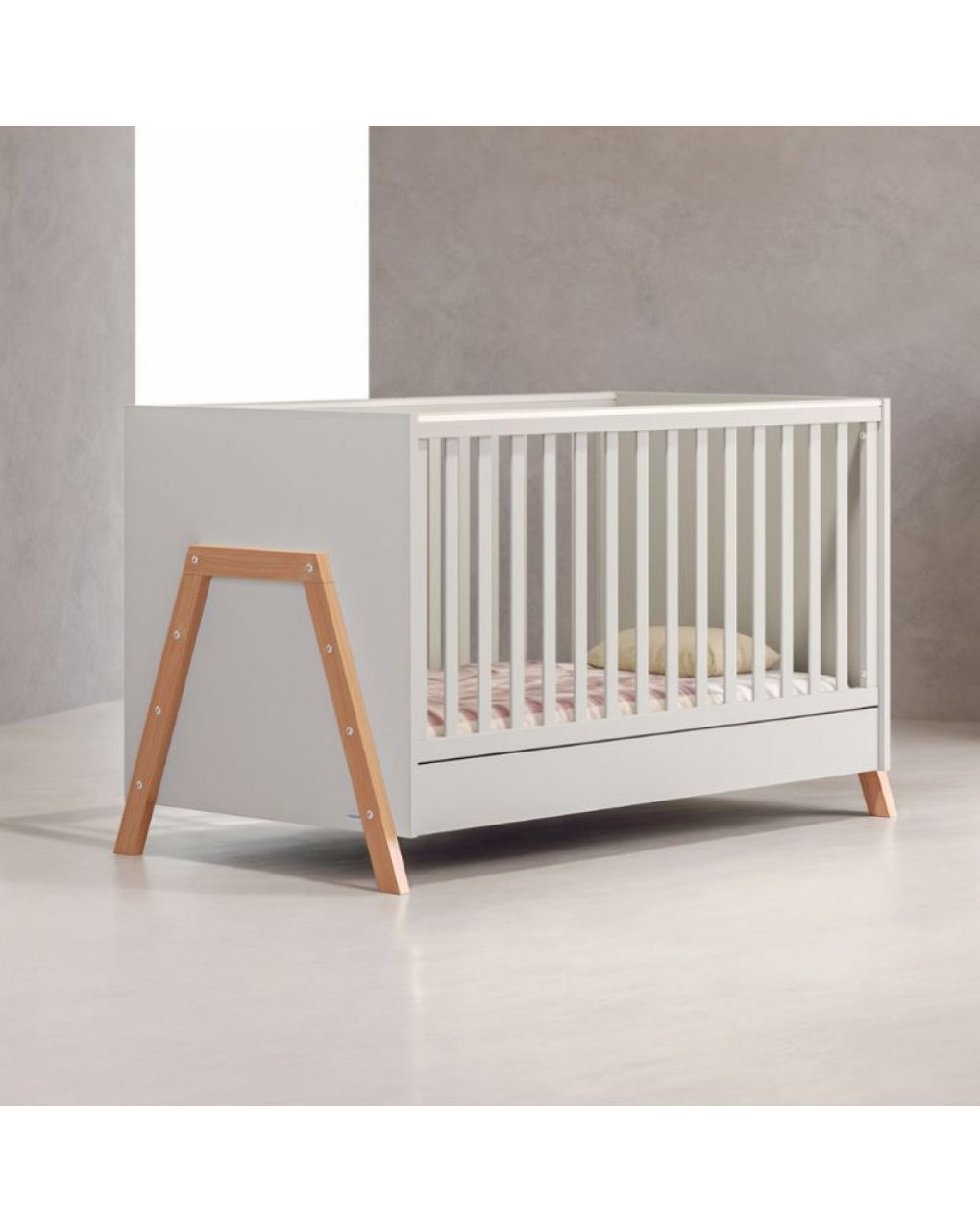 Casababy βρεφικό κρεβάτι μετατρεπόμενο σε προεφηβικό oslo ecru 590372