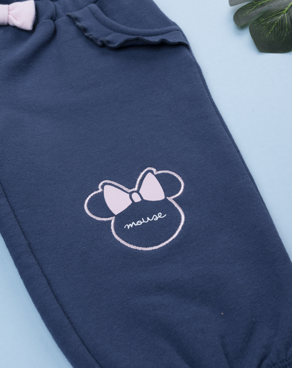 βρεφικό παντελόνι φόρμας μπλε minnie για κορίτσι - Prénatal