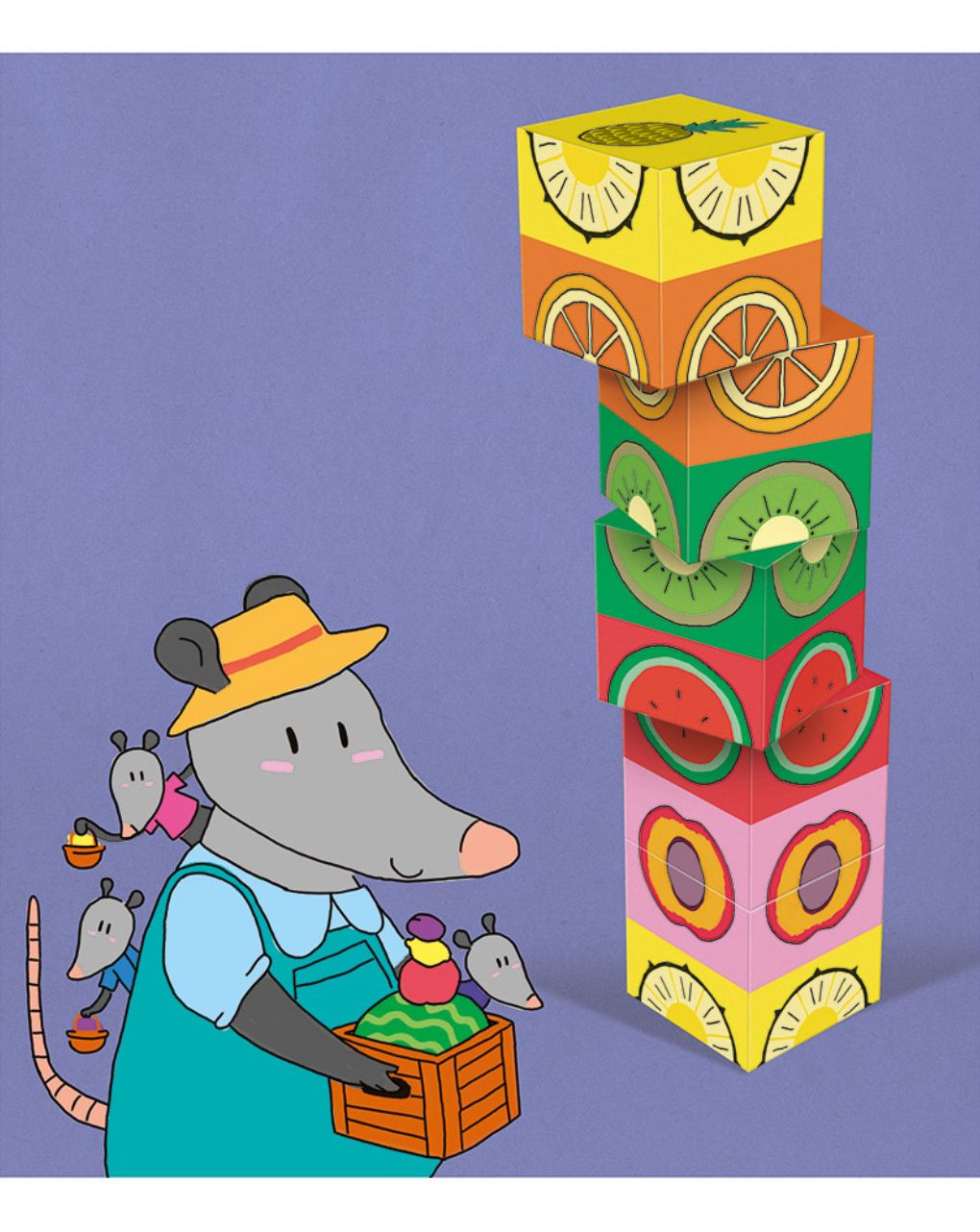 Clementoni εξυπνούλης επιτραπέζιο φρούτα φρρρτ 1024-63270 - Clementoni