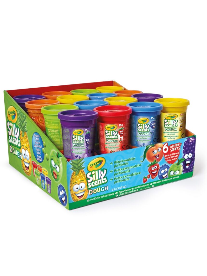 Crayola silly scent dough πηλός μοντελοπόιησης (διάφορα σχέδια) - Crayola