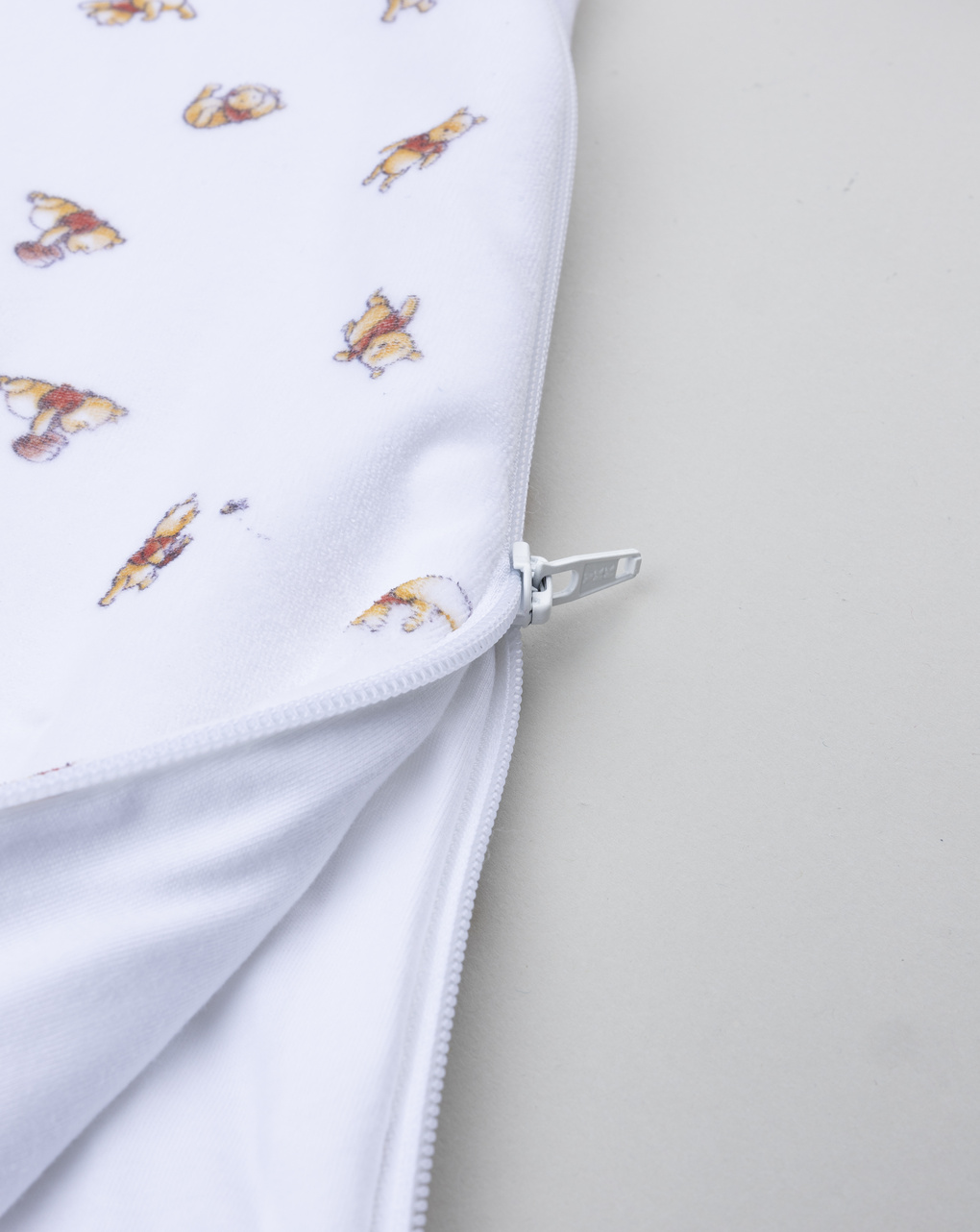 βρεφικός αμάνικος υπνόσακος σενίλ λευκός winnie 2.5 tog - Prénatal