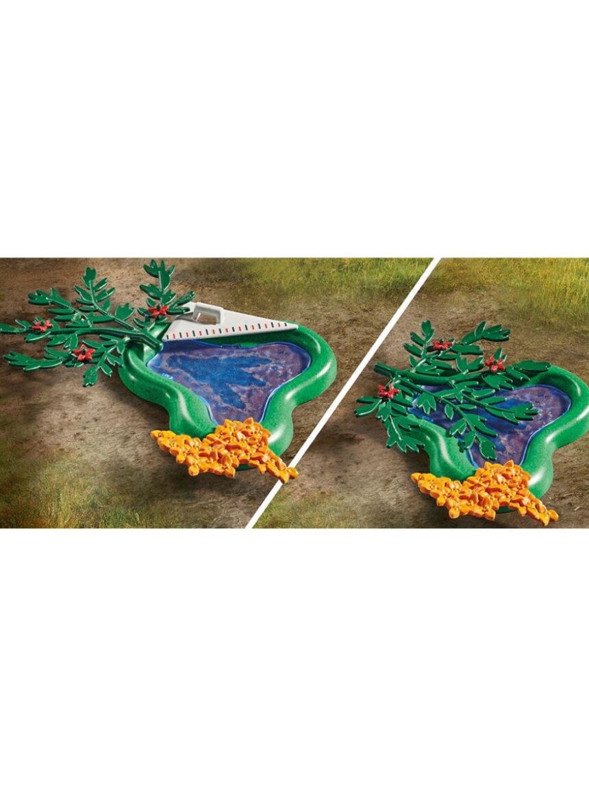 Playmobil dinos t-rex και εξερευνητής με μοτοσικλέτα 71524 - Playmobil