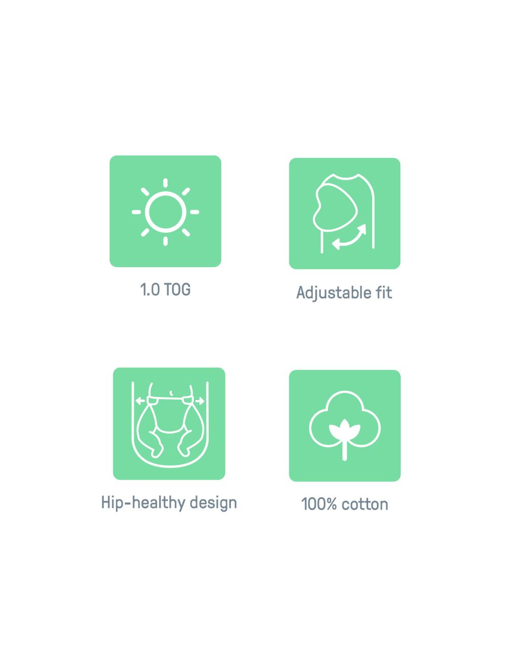 Swaddleme™ by ingenuity™ πάνα αγκαλιάς monogram collection™ sunset space 1.0 tog 0-3m 17381 - Swaddleme